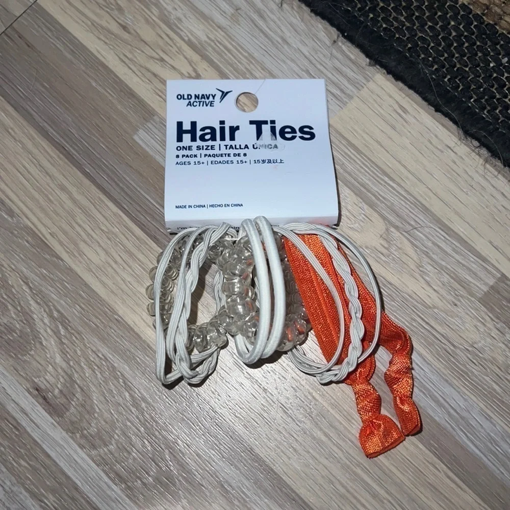 Old navy 8 pack active hair ties